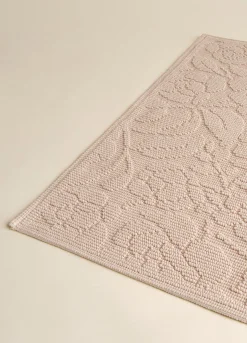 Tappeto in puro cotone jacquard Made in Portugal