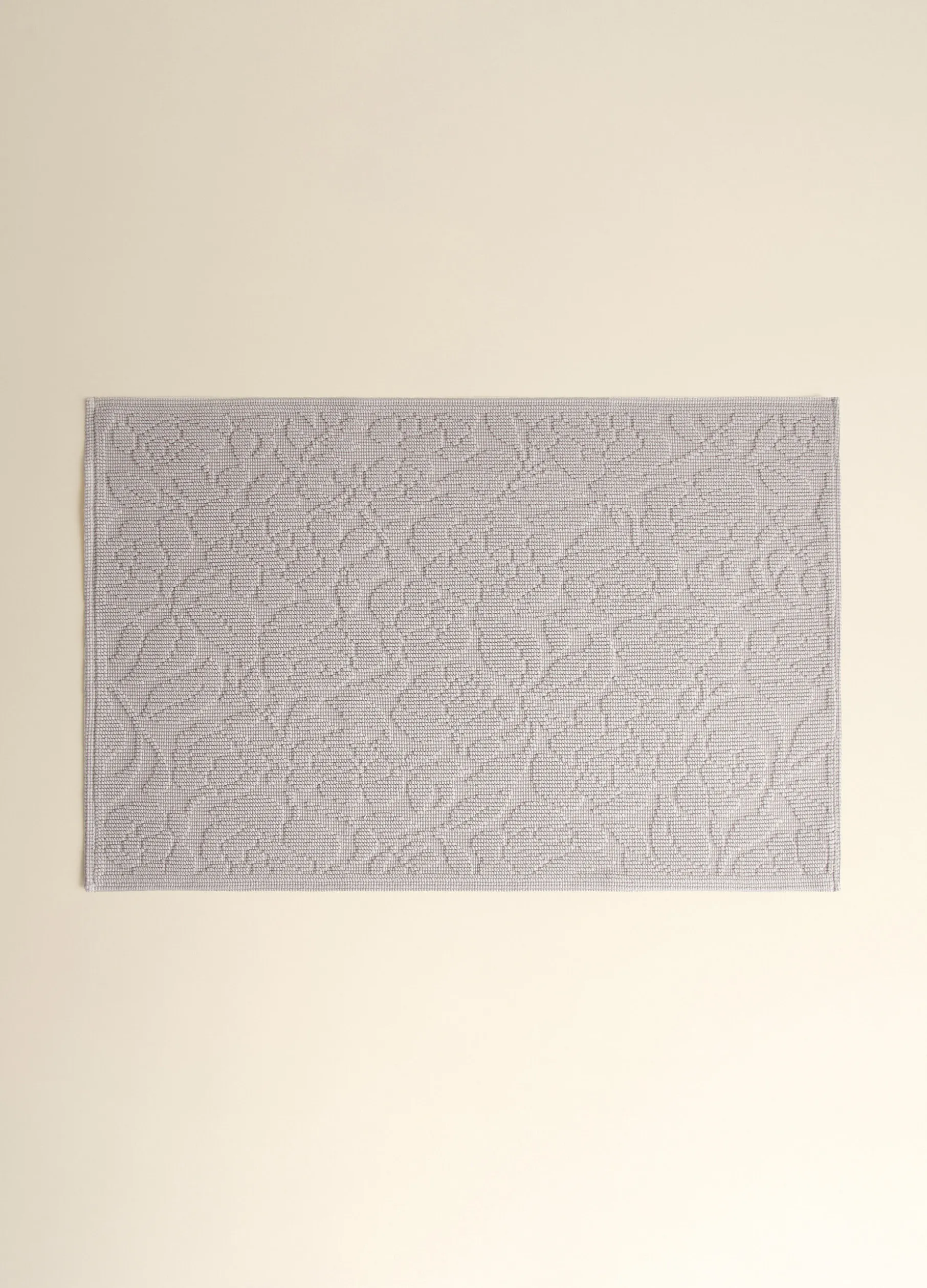 Tappeto in puro cotone jacquard Made in Portugal