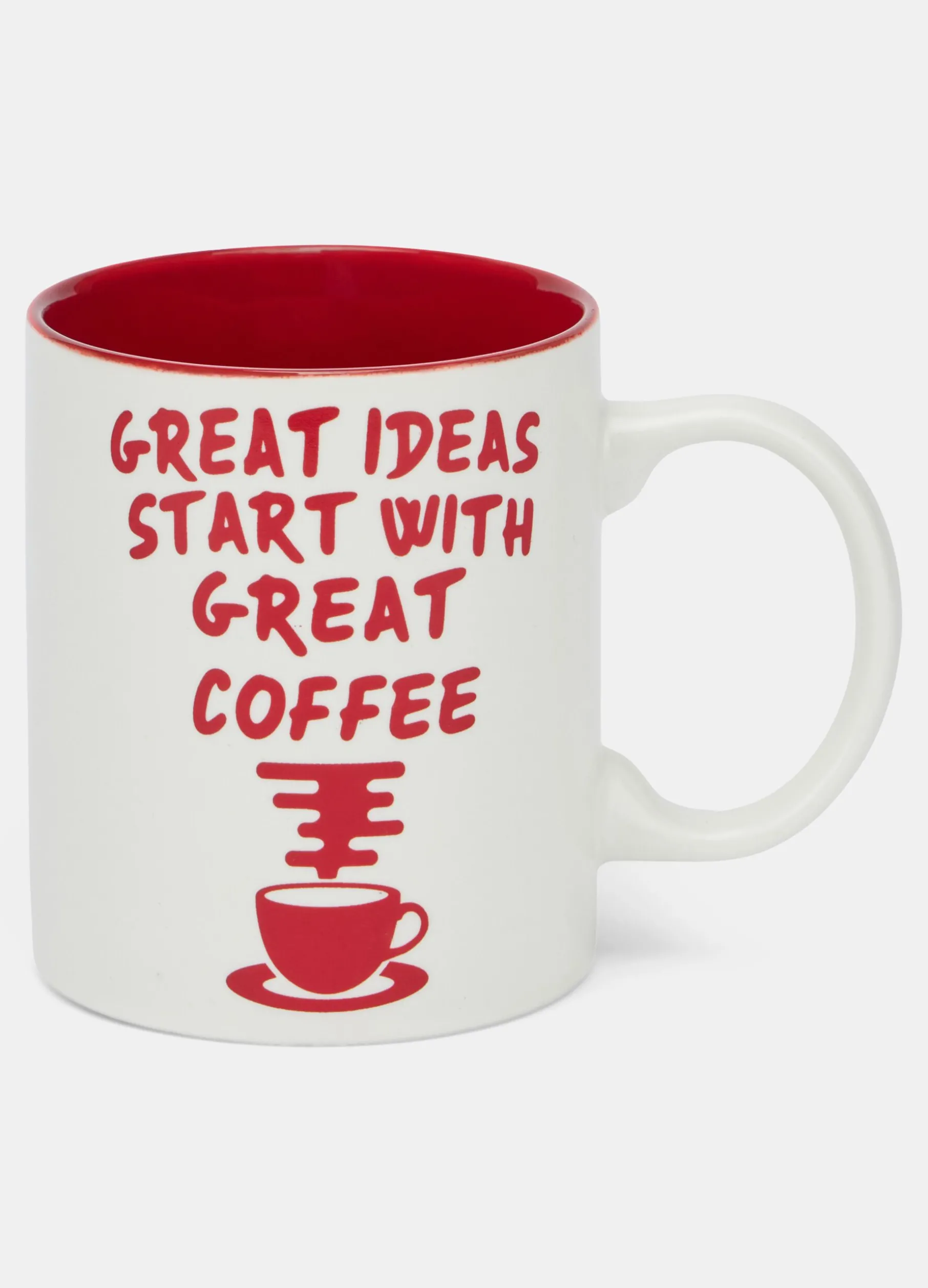 Tazza in porcellana con manico