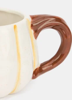 Tazza zucca in ceramica