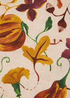 Tovaglia 6 posti con stampa autunnale