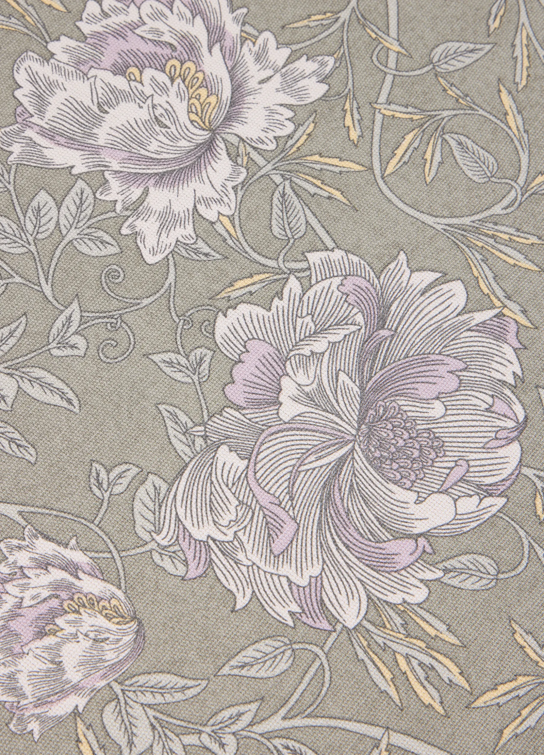 Tovaglia 6 posti con stampa a fiori