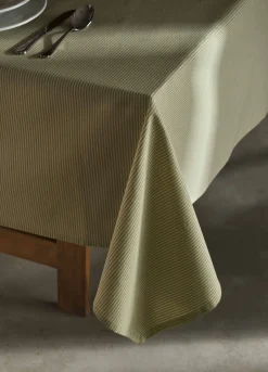 Tovaglia 6 posti in cotone a righe
