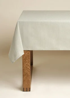 Tovaglia 6 posti in cotone a righe