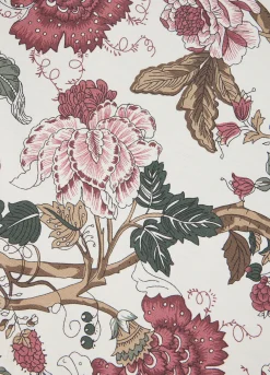 Tovaglia 8 posti in cotone con stampa a fiori