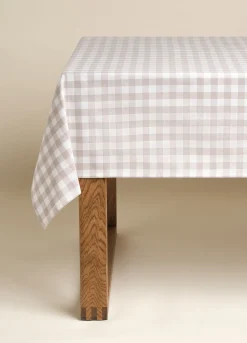 Tovaglia 8 posti in cotone a quadretti