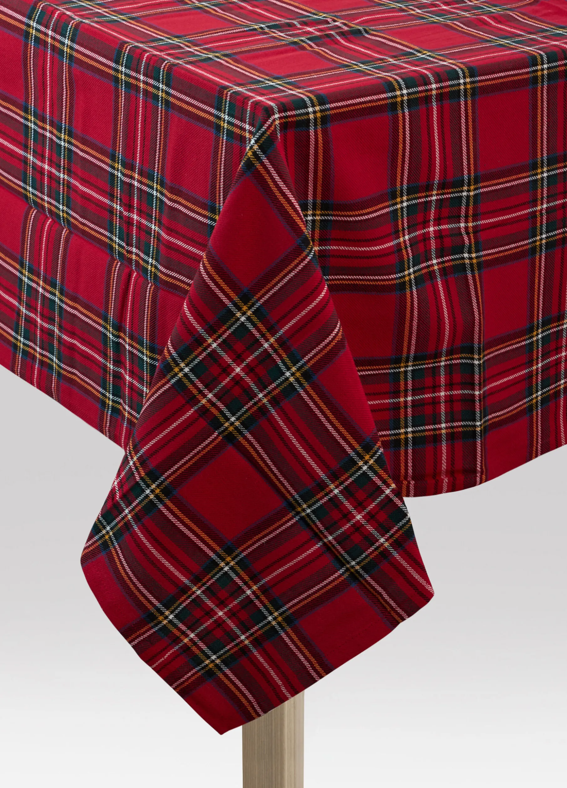 Tovaglia 6 posti in cotone a quadri