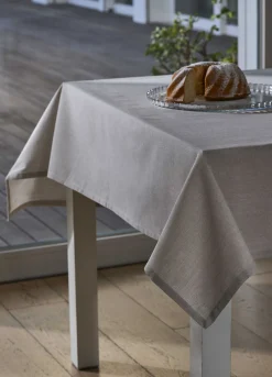 Tovaglia 8 posti in cotone mélange