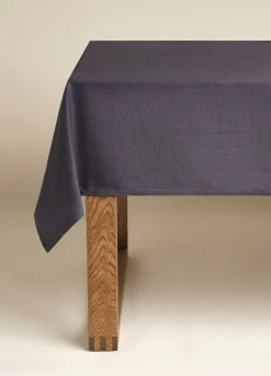 Tovaglia quadrata grande in tela di cotone Panama