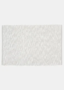 Tovaglietta a costine in puro cotone