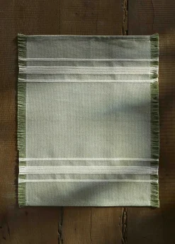 Tovaglietta bio a righe in puro cotone