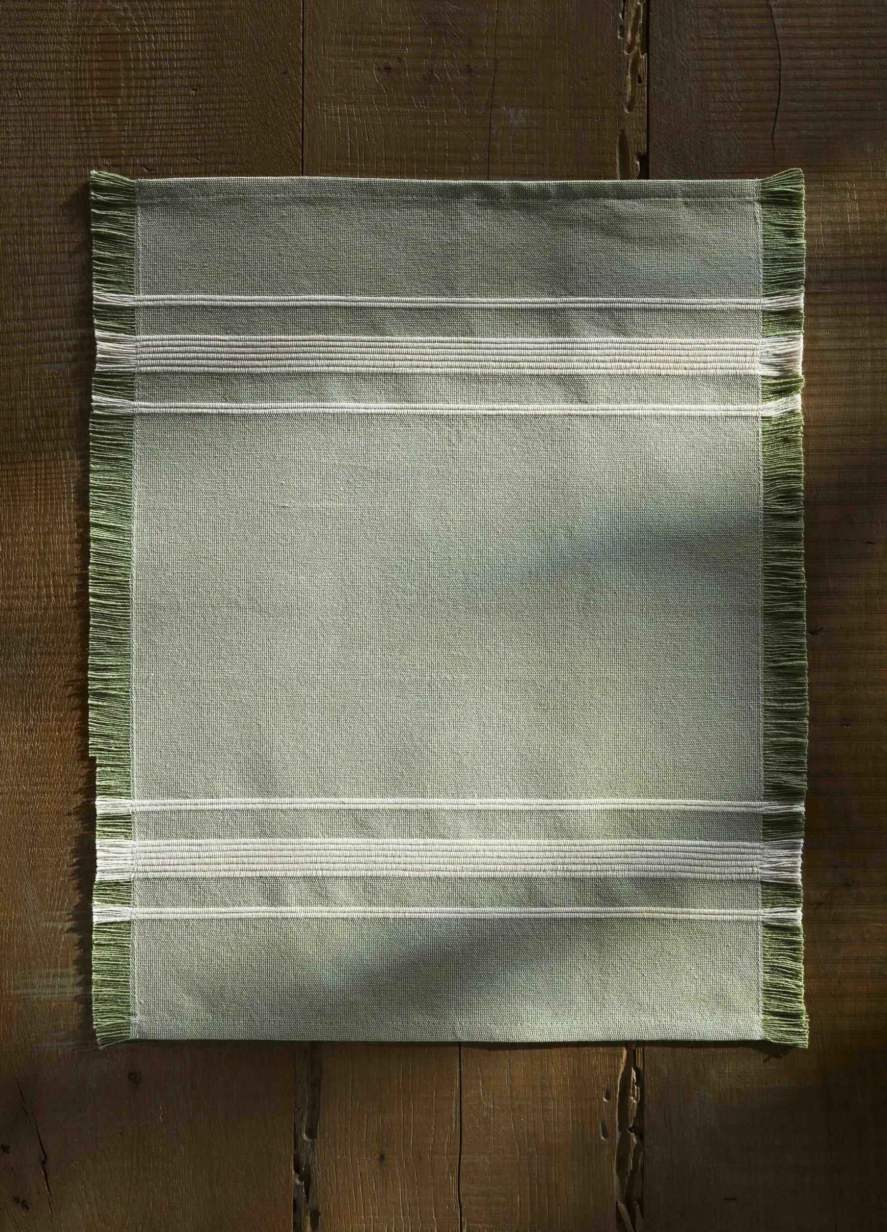 Tovaglietta bio a righe in puro cotone