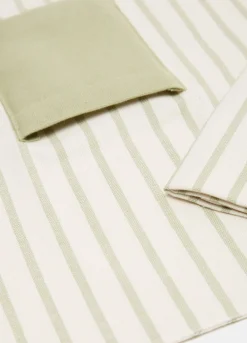 Tovaglietta bio di puro cotone con taschino