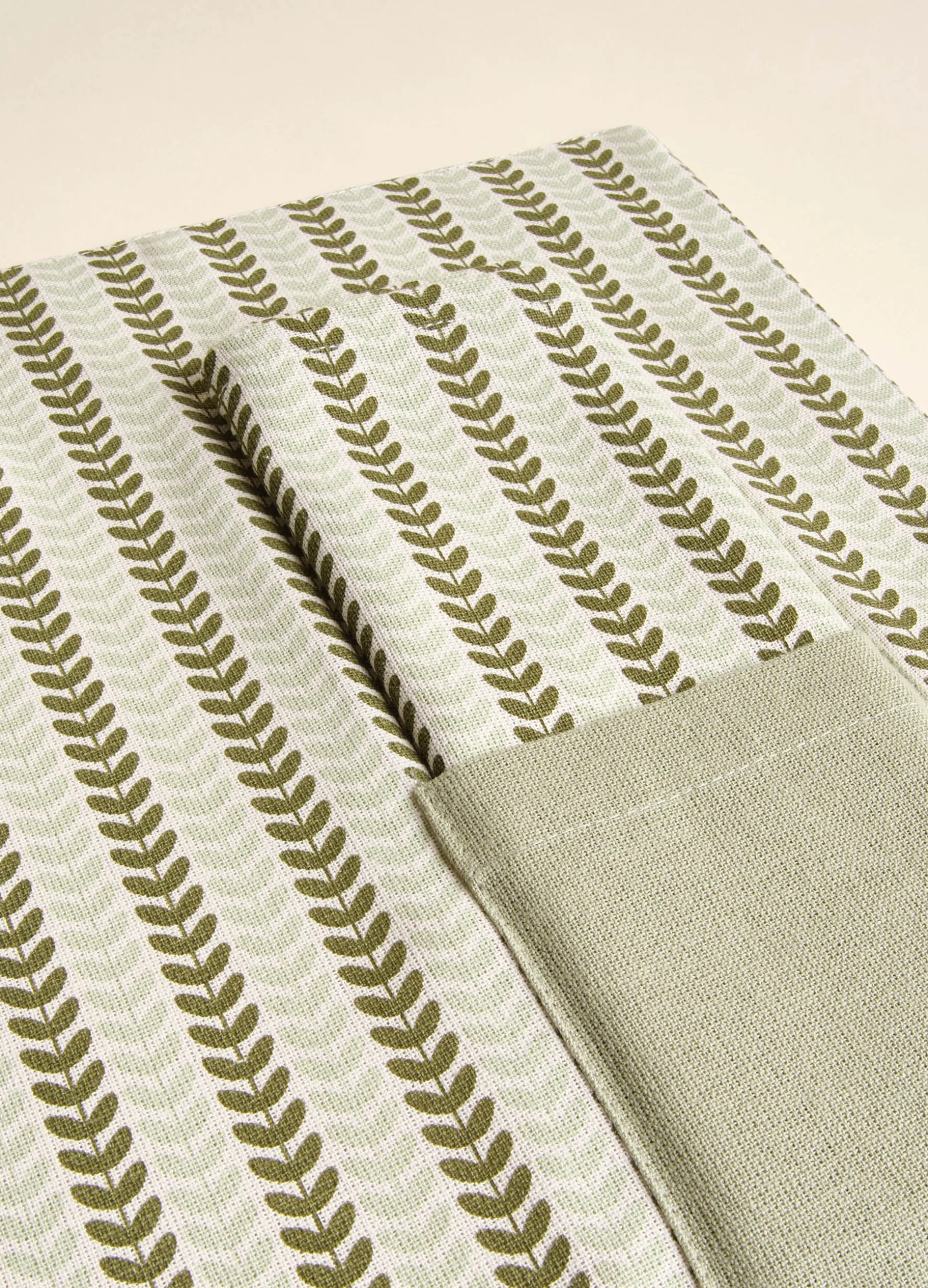 Tovaglietta in cotone bio con fazzoletto