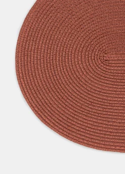 Tovaglietta ovale intrecciata