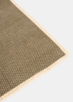 Tovaglietta rettangolare con frange