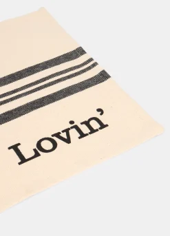 Tovaglietta rettangolare in cotone "Lovin'"