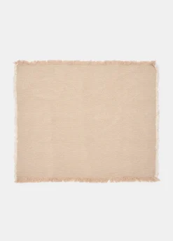Tovaglietta rettangolare in misto lino