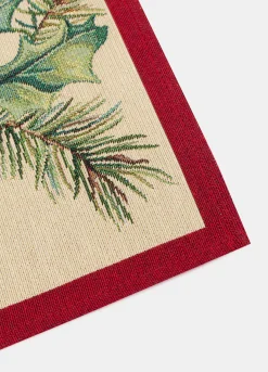 Tovaglietta rettangolare in misto cotone jacquard