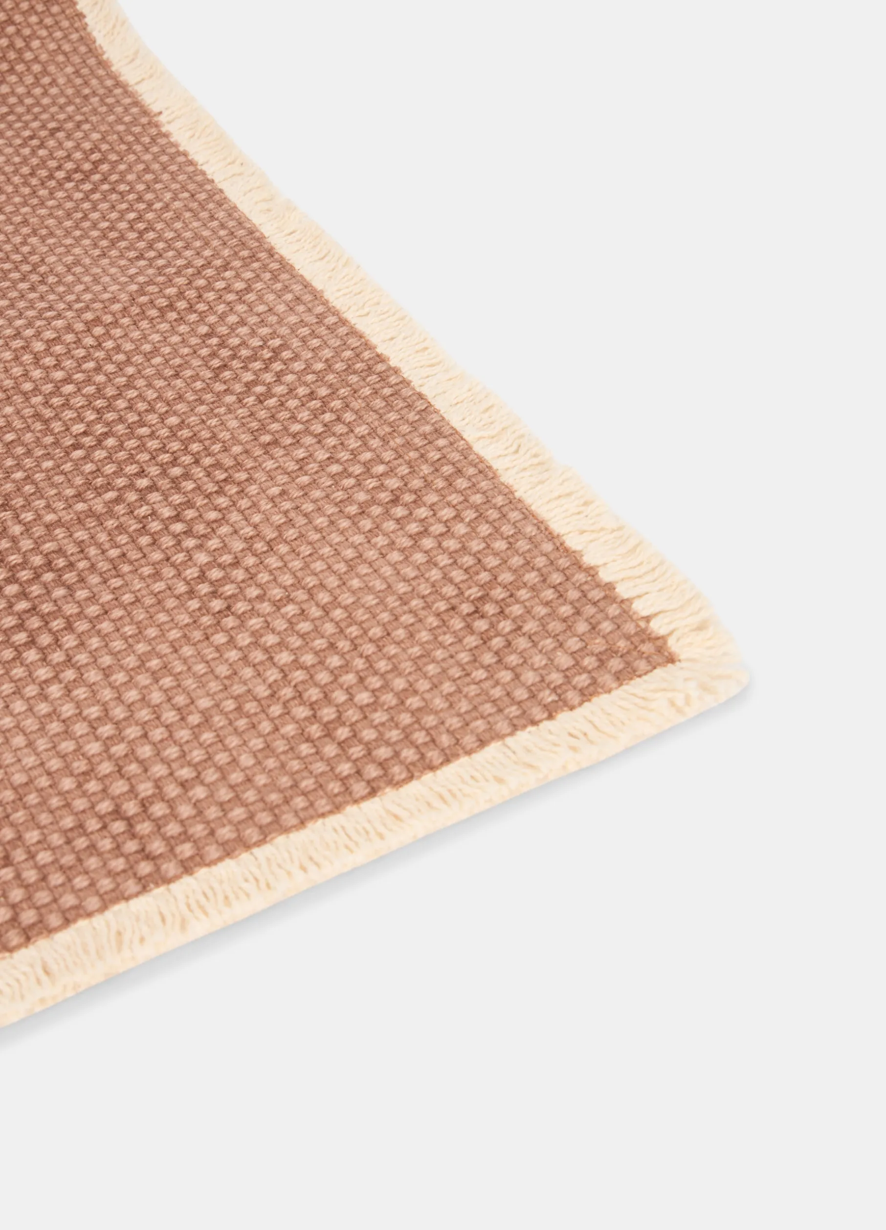 Tovaglietta rettangolare con frange