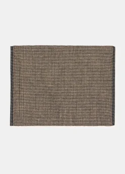 Tovaglietta rettangolare in iuta e cotone
