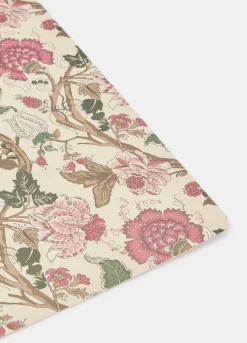 Tovaglietta rettangolare plastificata a fiori Made in Italy