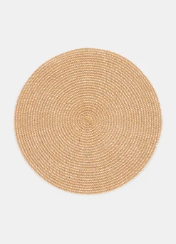 Tovaglietta rotonda bicolore