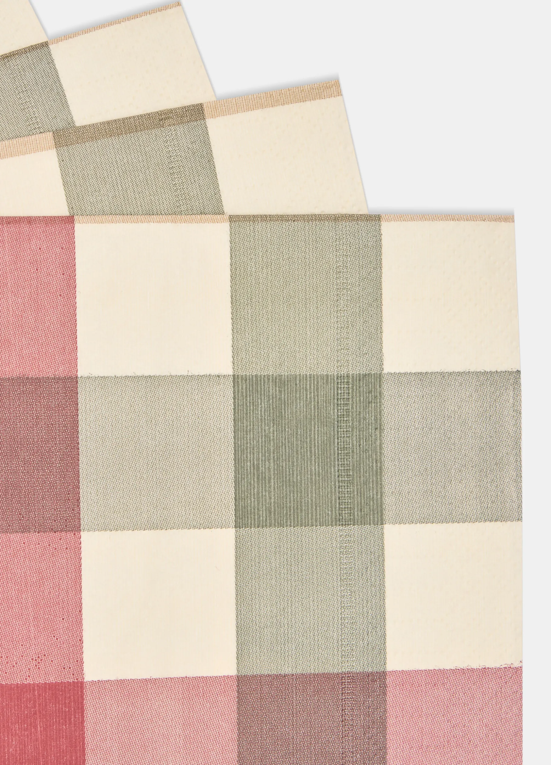 Tovaglioli in carta a quadretti Made in Italy