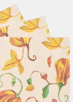 Tovaglioli in carta con stampa autunnale Made in Italy