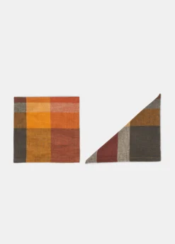 Tovagliolo a quadri in lino