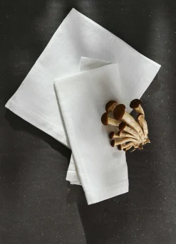 Tovagliolo quadrato in tela di cotone Panama