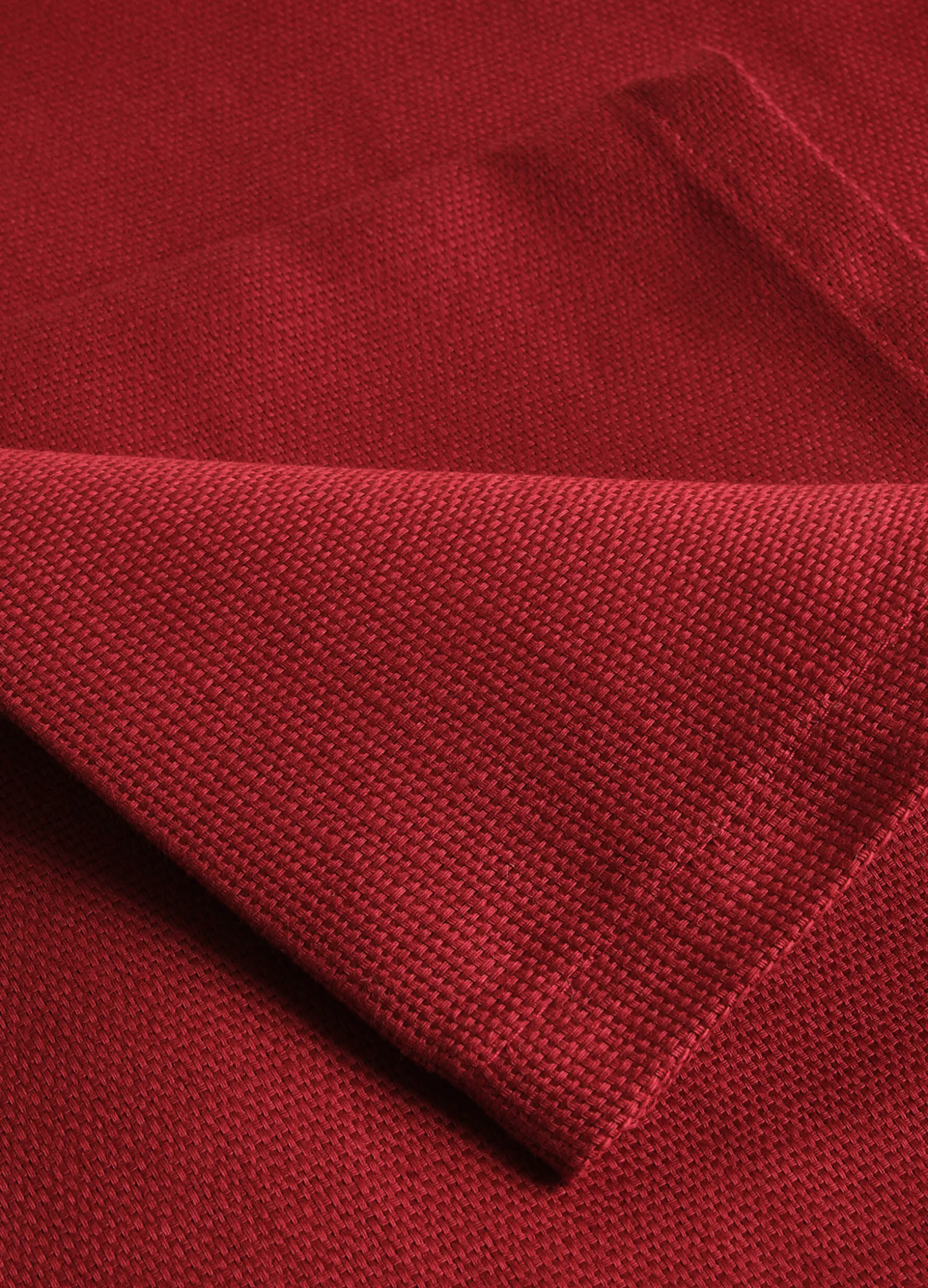 Tovagliolo quadrato in tela di cotone Panama