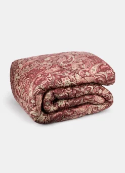 Trapunta in raso di cotone a fantasia