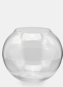 Vaso a sfera in vetro