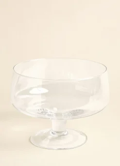 Vaso coppa con piede