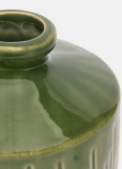 Vaso in ceramica bicolore