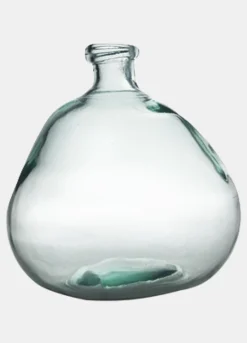 Vaso in vetro trasparente Made in Italy