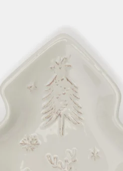Vassoietto albero di Natale in ceramica