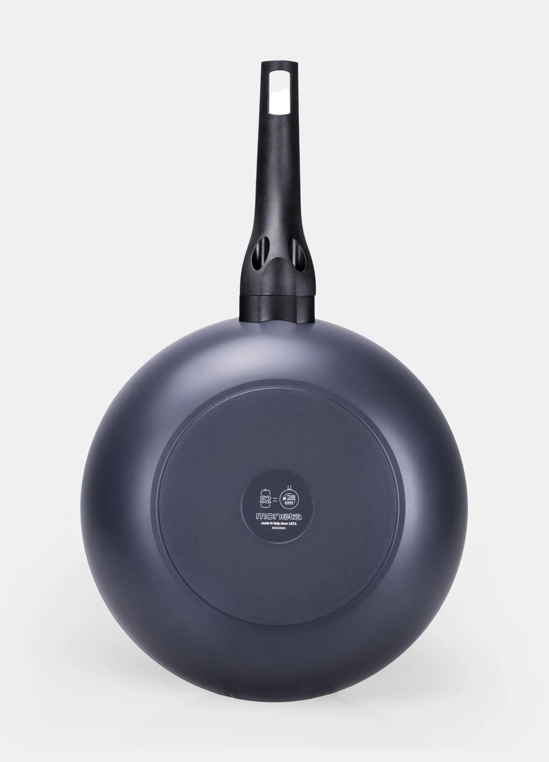 Wok Aria 1 manico 28 cm in alluminio 100% riciclato Made in Italy