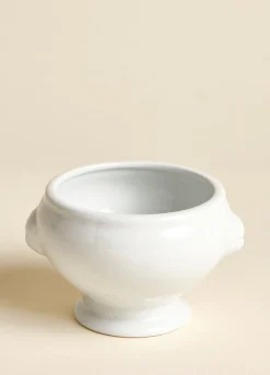 Zuppiera con testa di leone
